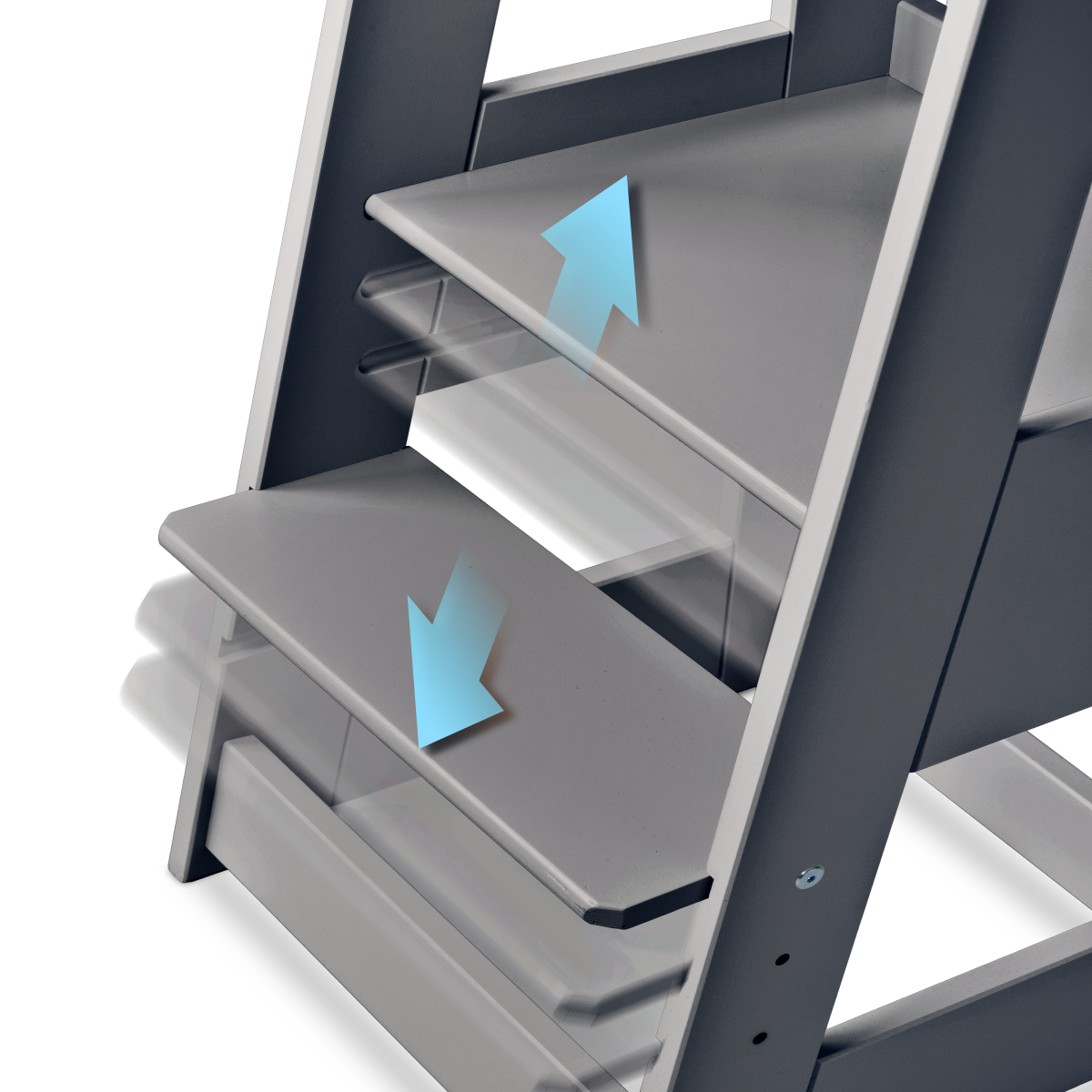 tiSsi® Lernturm FELIX-Grau