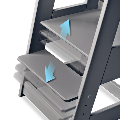 tiSsi® Lernturm FELIX-Grau