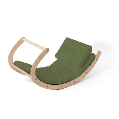 Kissen für Kletterwippe – 42 × 96 cm, mit Kopfkissen