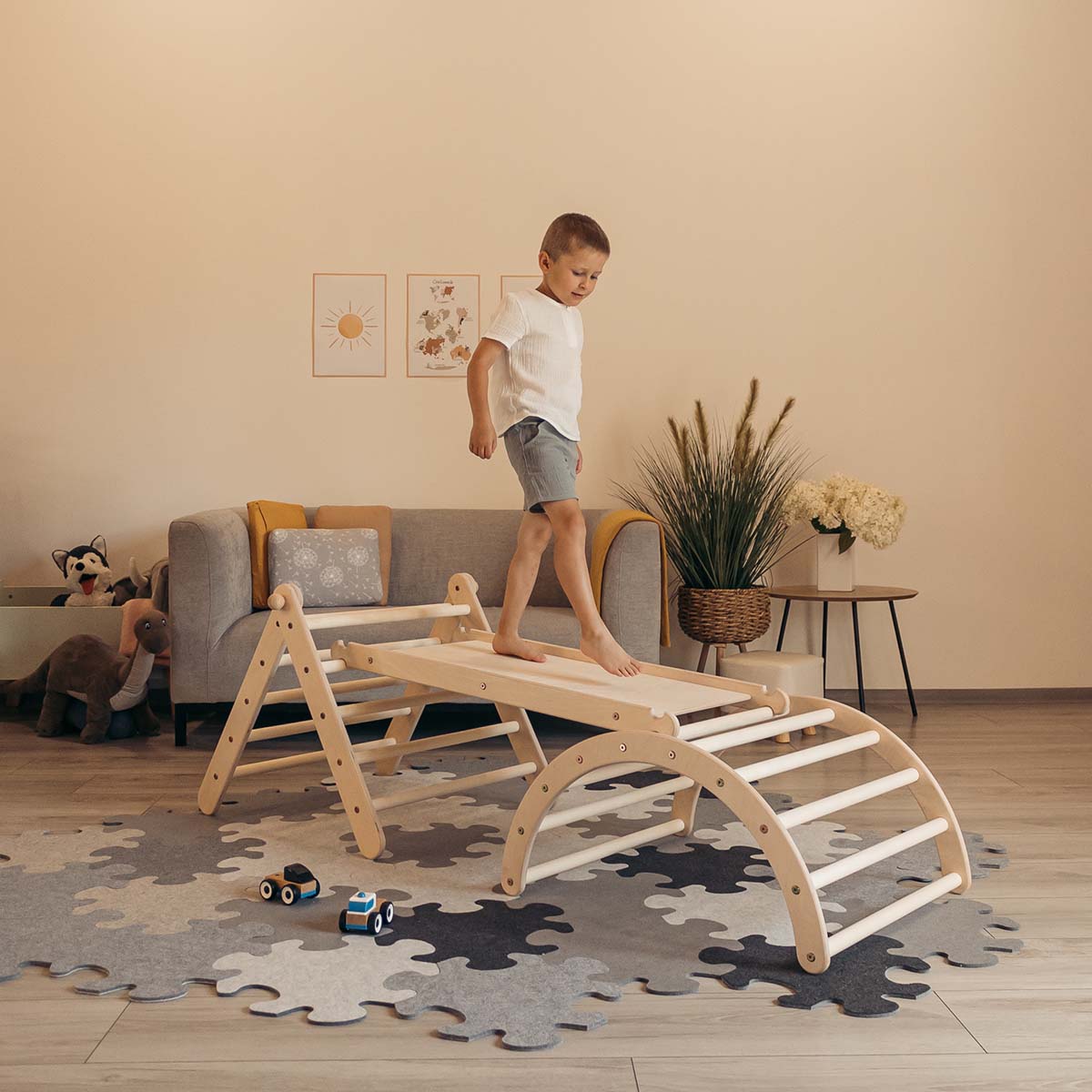 Verstellbares Kletterset