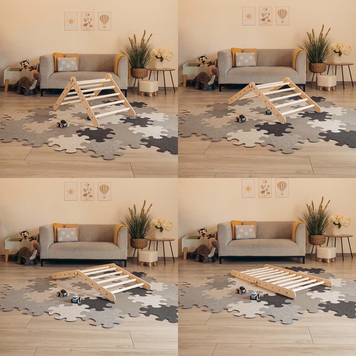 Verstellbares Kletterset
