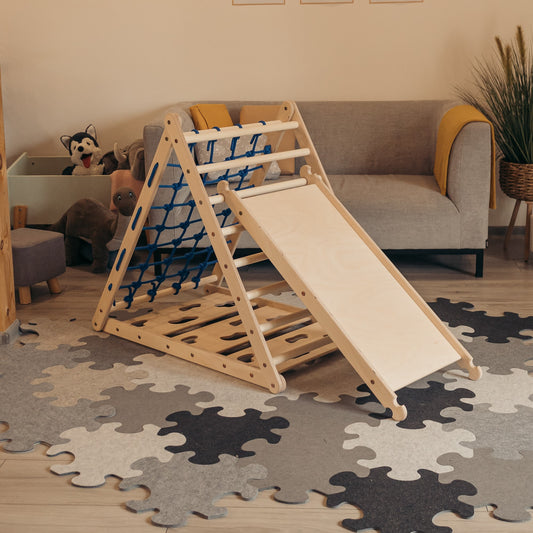 2-in-1-Rutschbrett mit Hühnerleiter – 100 cm